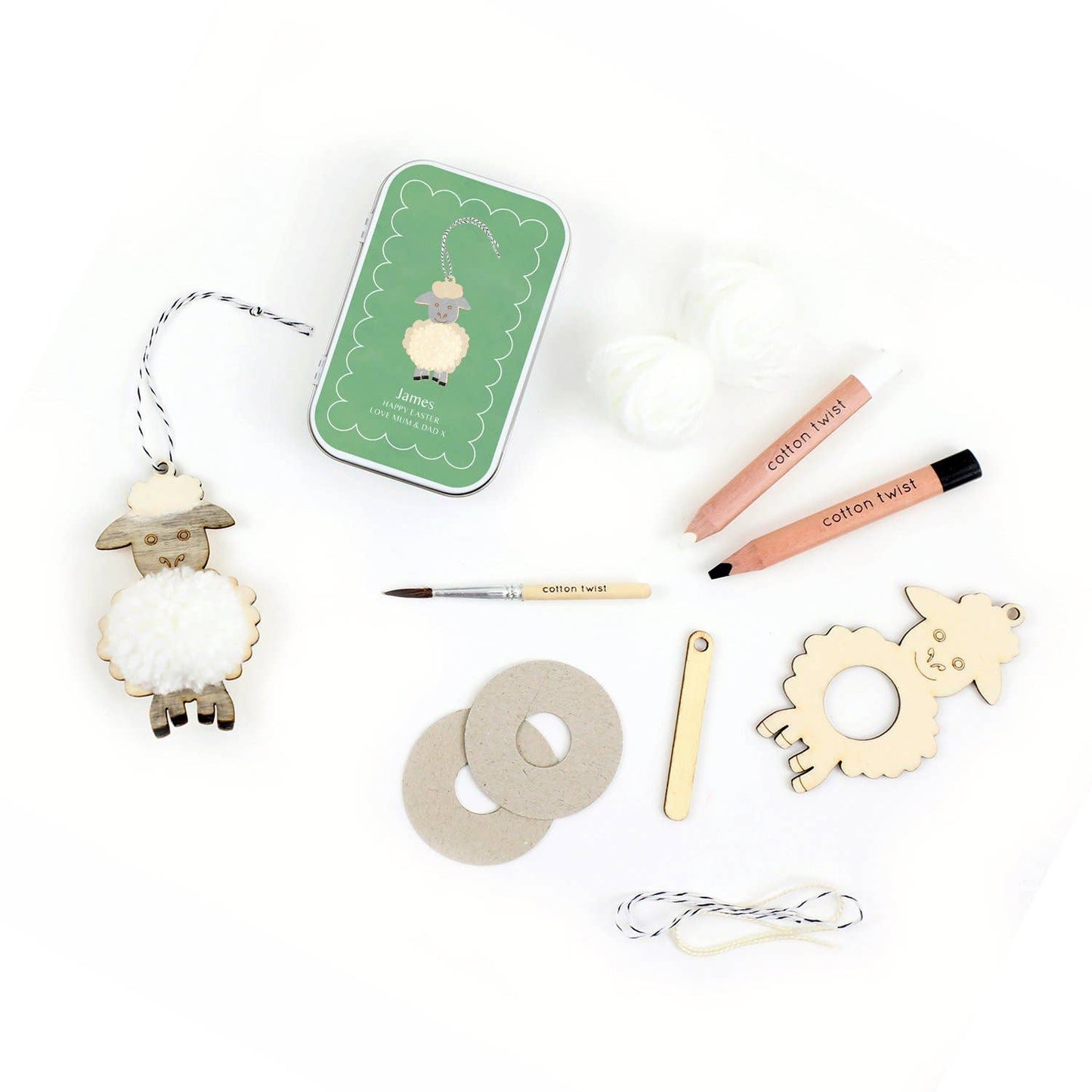 Cotton Twist Kids Craft Tin
