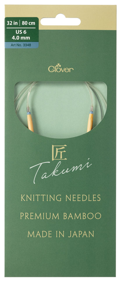 Clover Pro Takumi Bamboo Circular Knitting Needles
