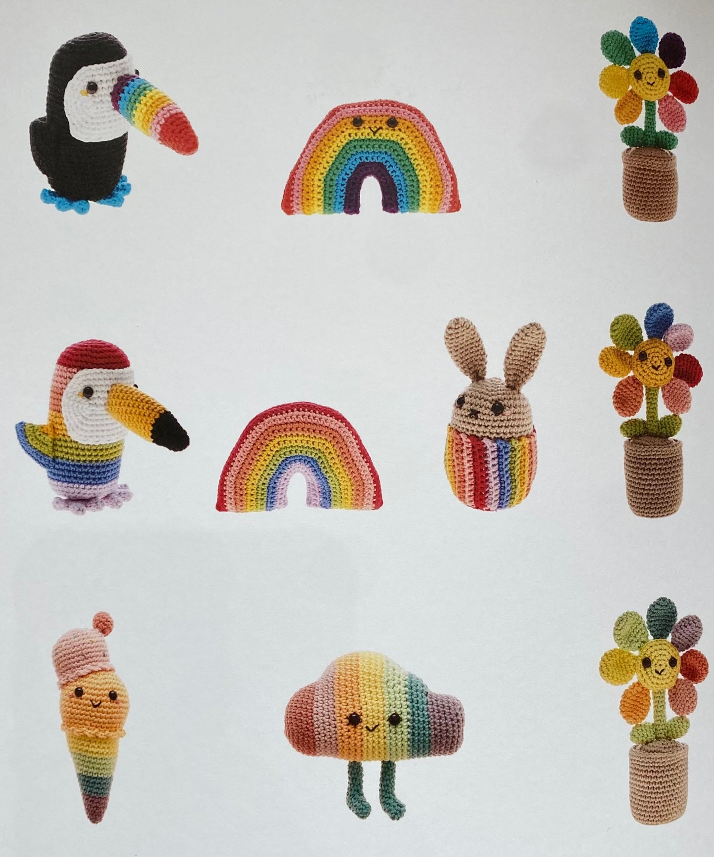 The Lovely World of Ricorumi - RAINBOW - Ricorumi Pattern Booklet