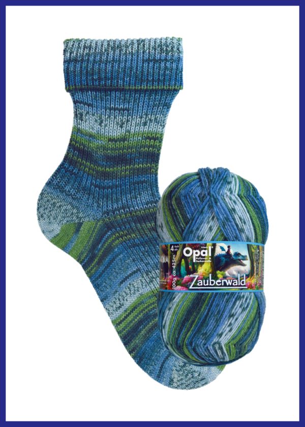 Opal - 4ply Sock Yarn - Zauberwald