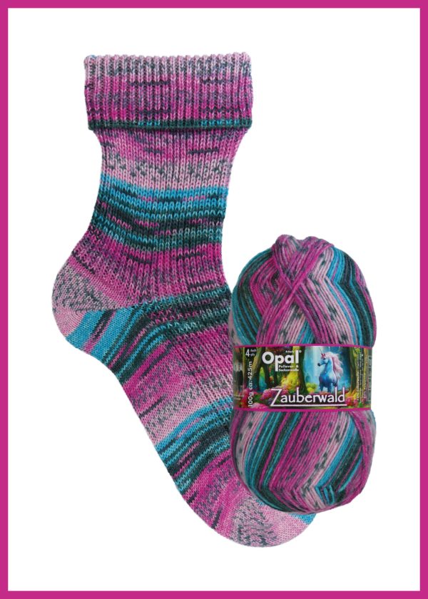 Opal - 4ply Sock Yarn - Zauberwald