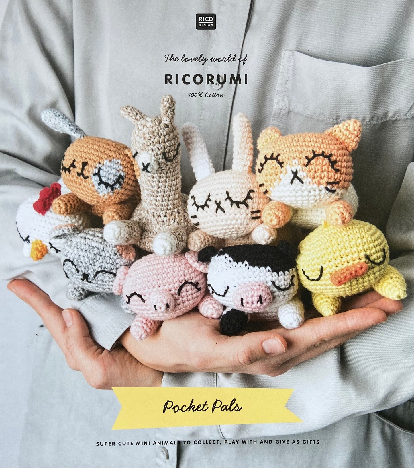 The Lovely World of Ricorumi - POCKET PALS - Ricorumi Pattern Booklet