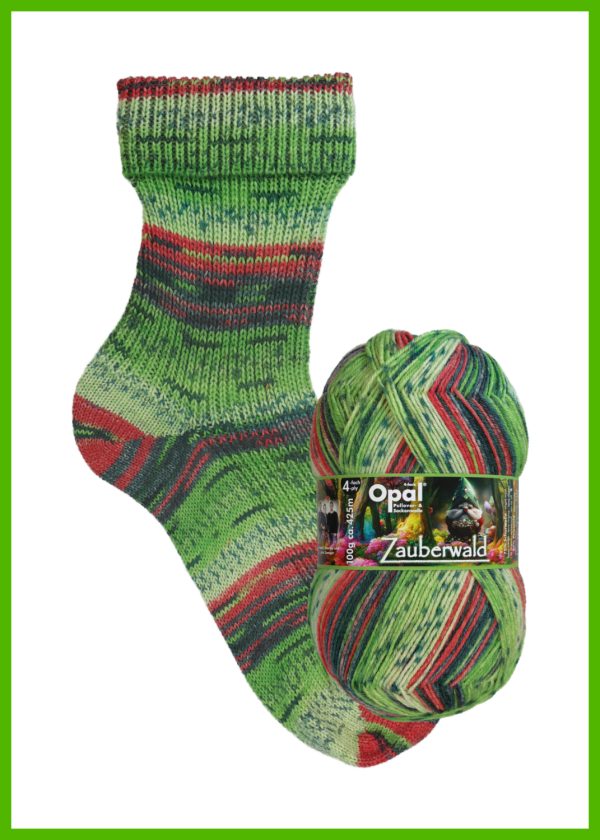 Opal - 4ply Sock Yarn - Zauberwald