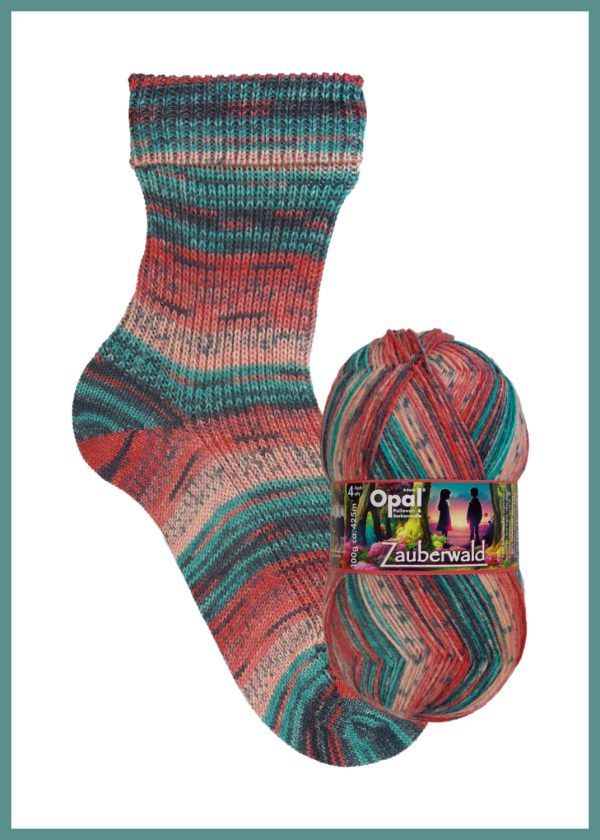 Opal - 4ply Sock Yarn - Zauberwald