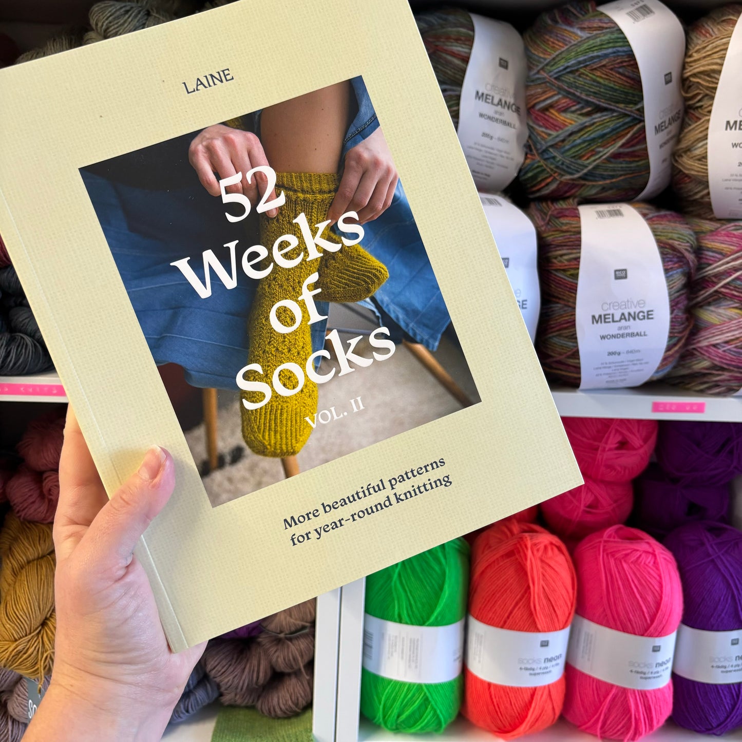 52 Weeks of Socks Vol 2 - By Laine Publishing