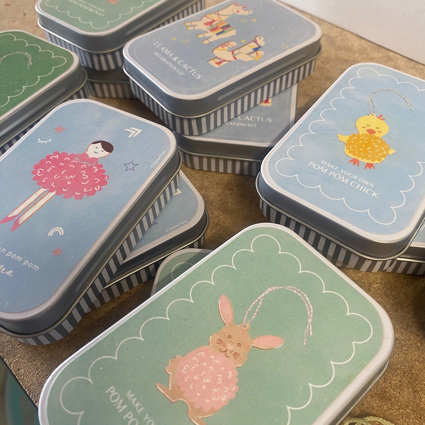 Cotton Twist Kids Craft Tin