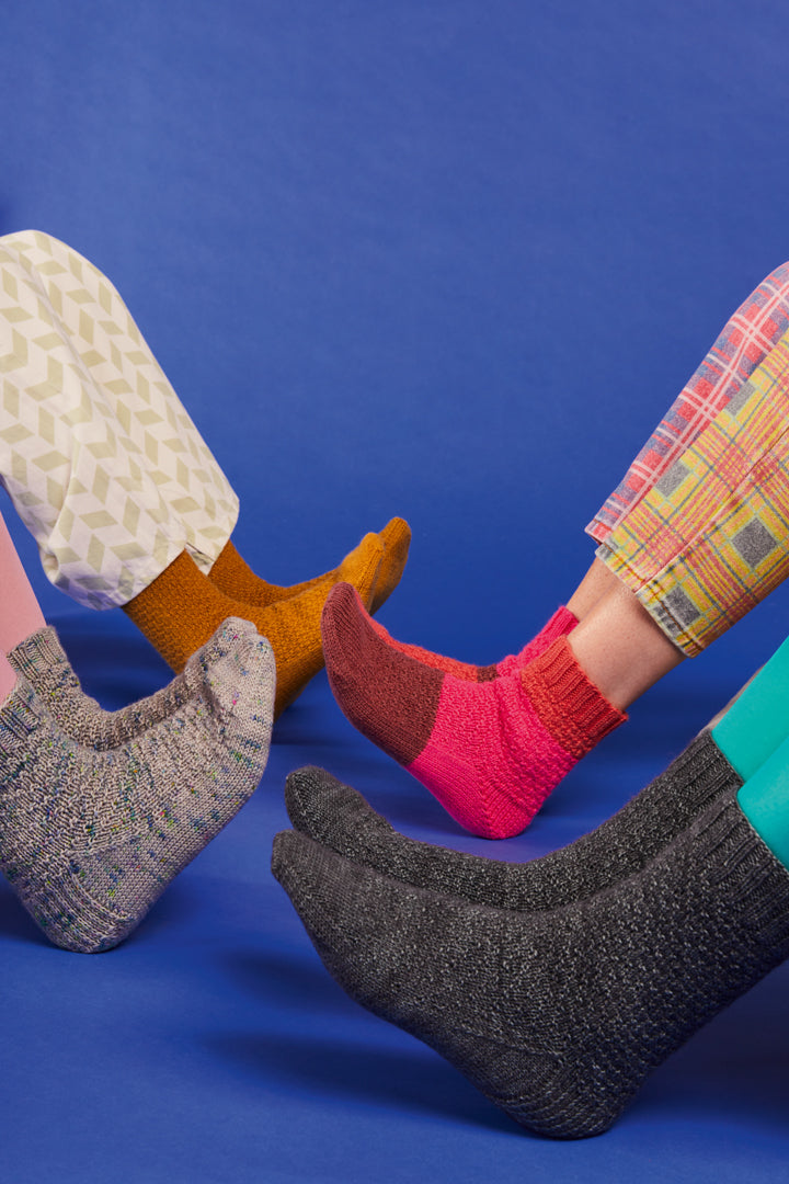 Ready Set Socks - By Rachel Coopey for Pom Pom