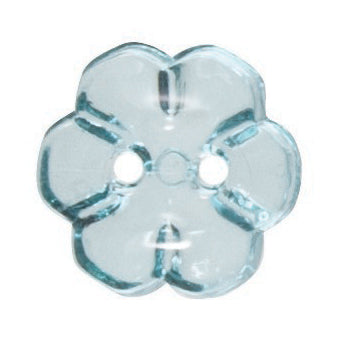 Transparent Flower Buttons - 12mm