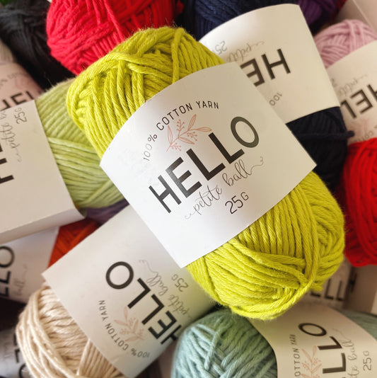Hello - 100% Cotton Yarn