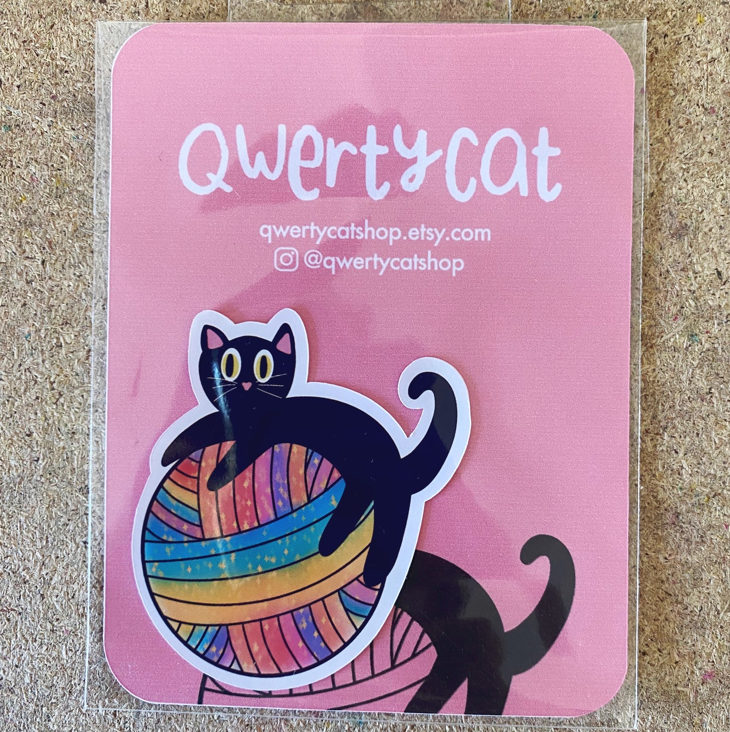 Qwerty Cat - Stickers