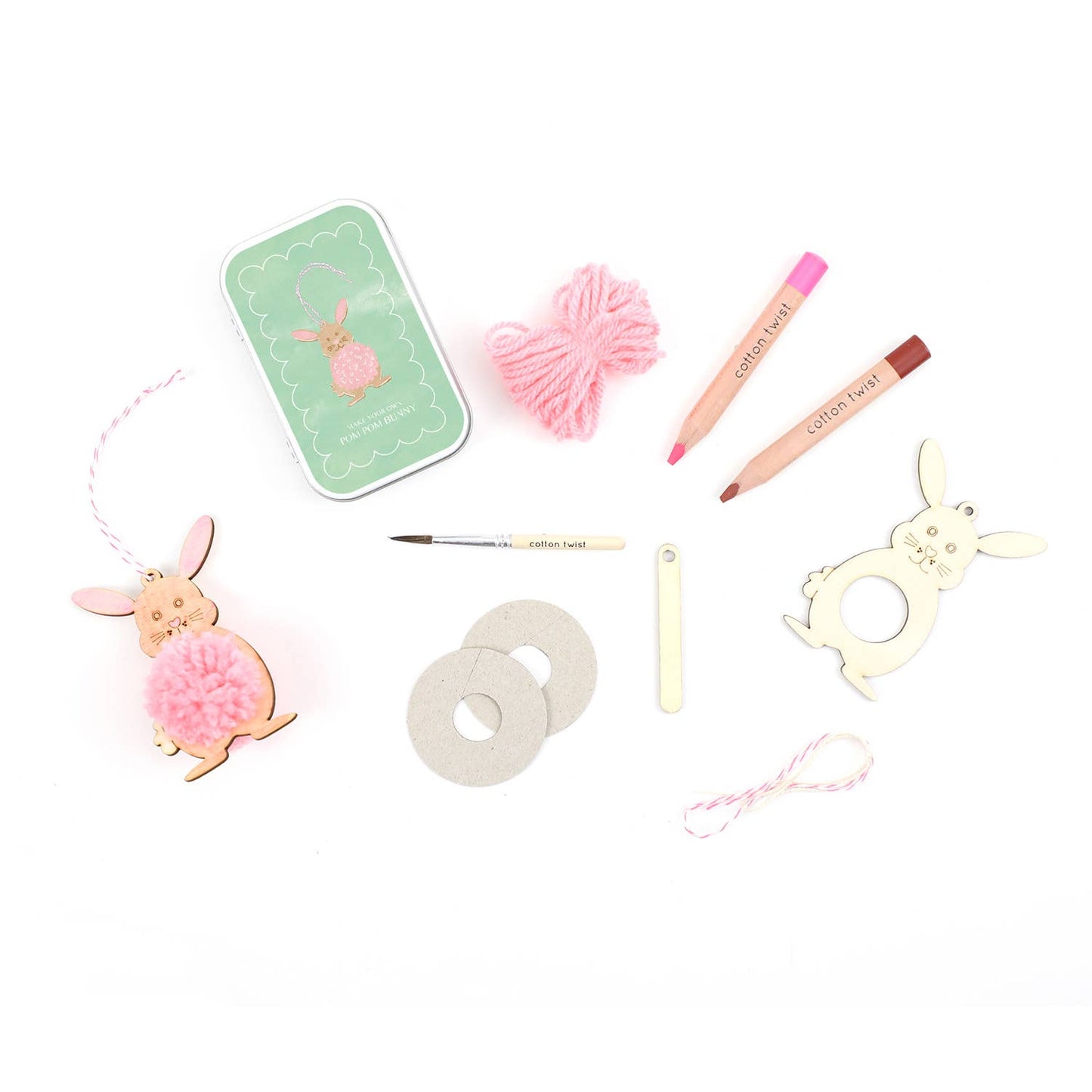 Cotton Twist Kids Craft Tin
