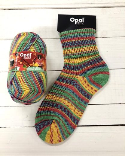 Opal - 4ply Sock Yarn - Whispering Leaves