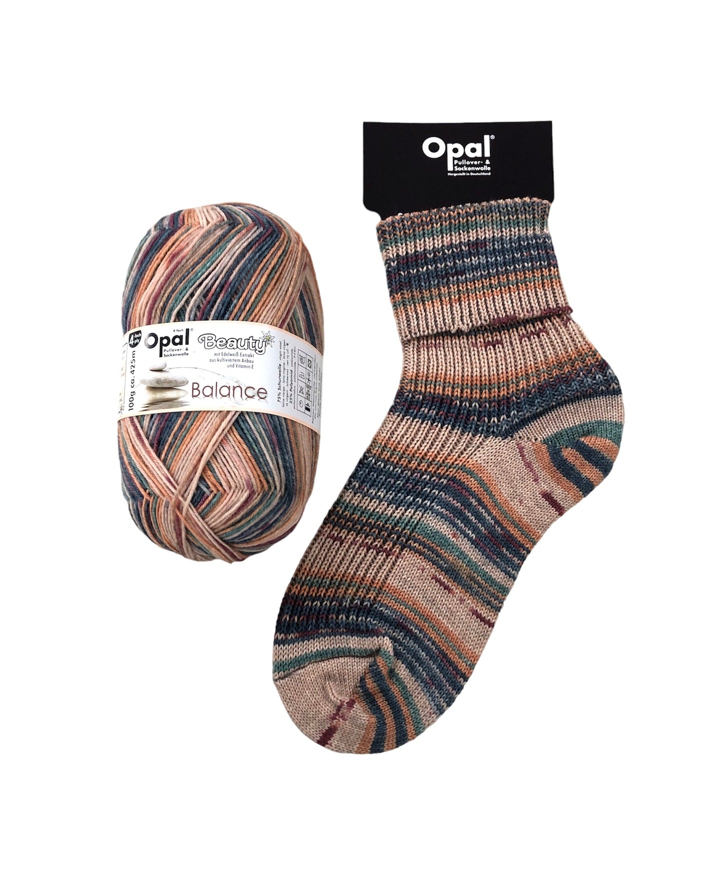 Opal - 4ply Sock Yarn - Beauty Balance