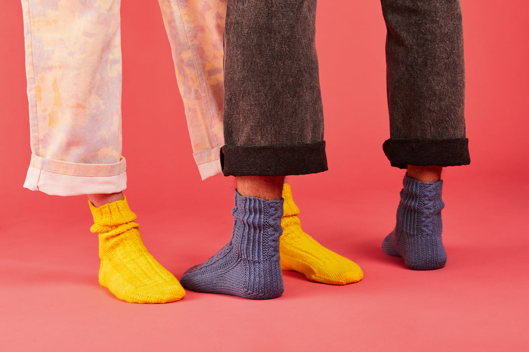 Ready Set Socks - By Rachel Coopey for Pom Pom