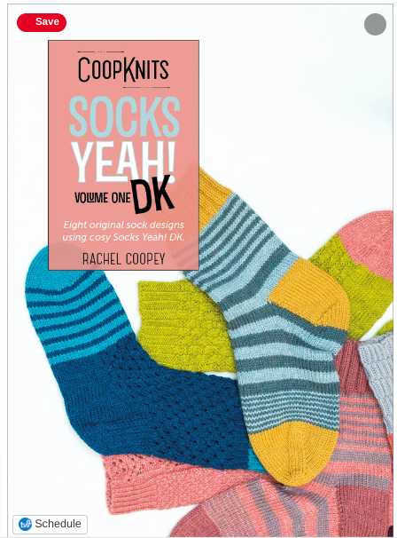 Socks Yeah DK Volume One - by Rachel Coopey