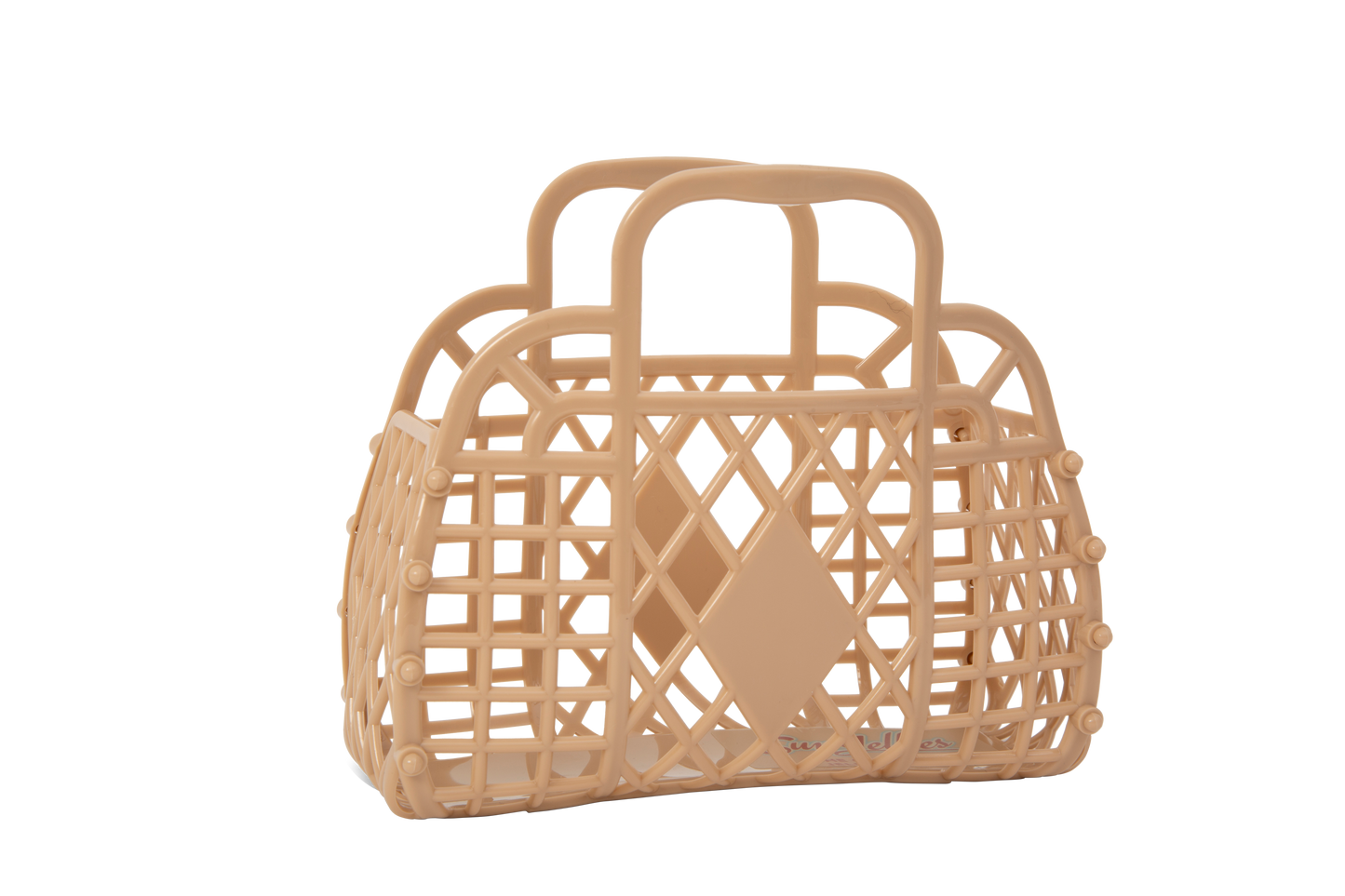 Retro Basket -  Mini - Jelly Shopping Bag