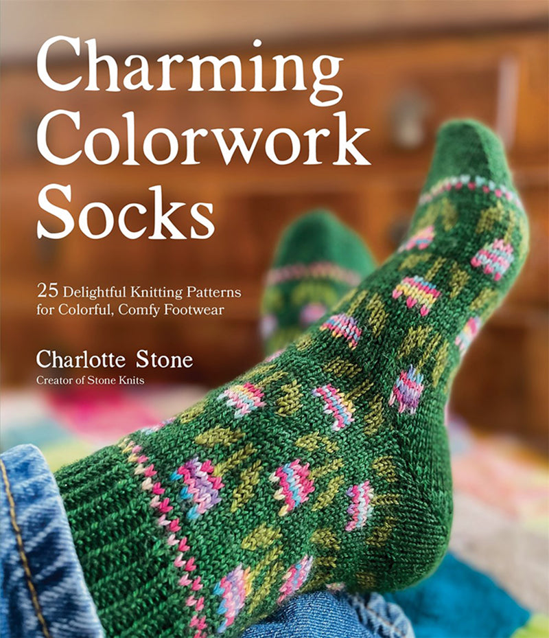 Charming Colourwork Socks by Charlotte Stone