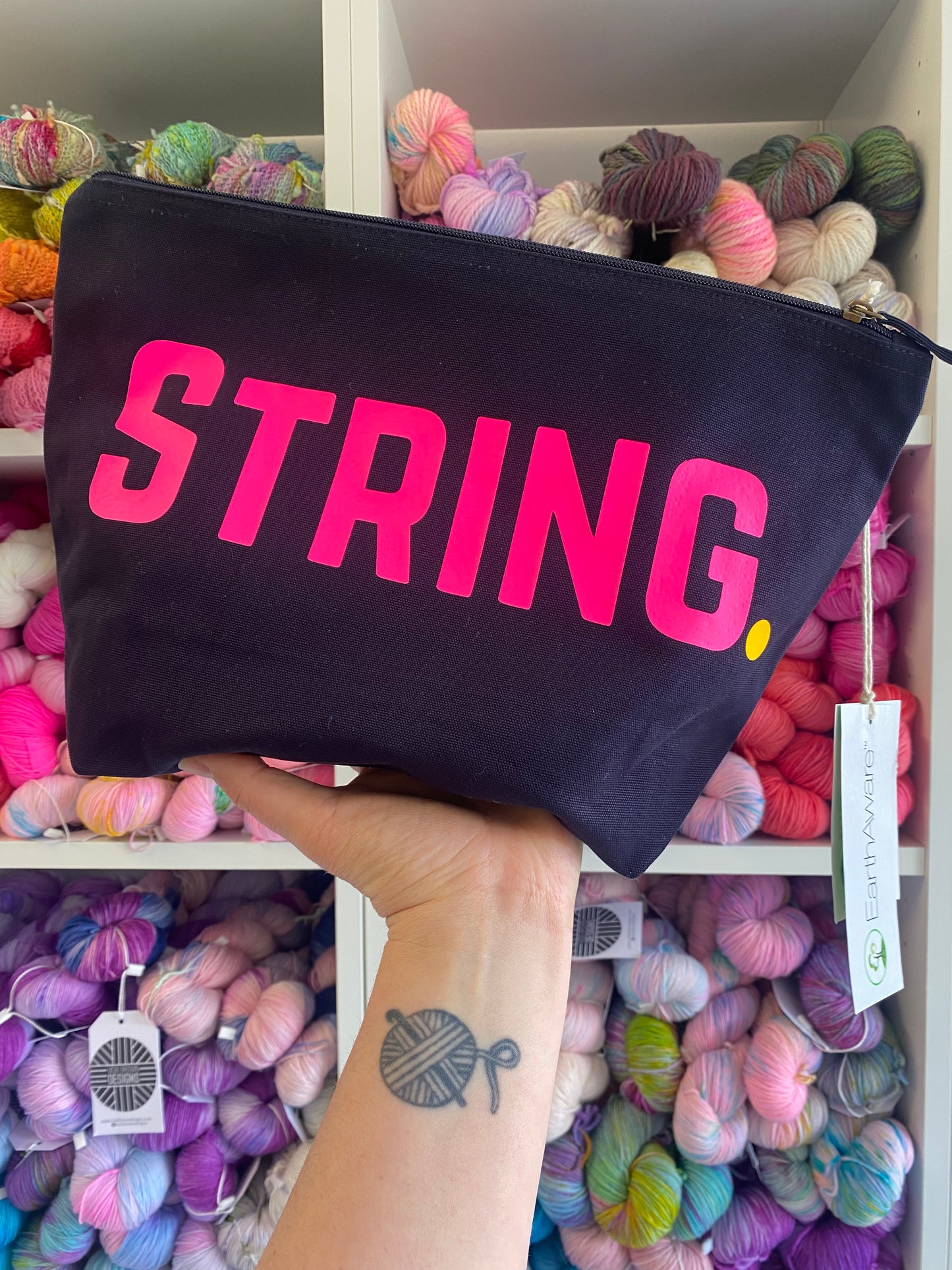 Stitchers Tees - String Project Bag