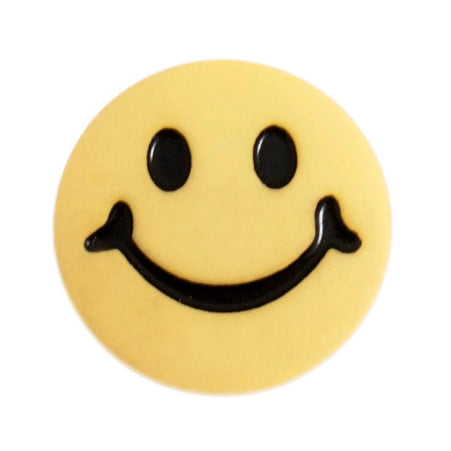 Smiley Face Buttons - 15mm