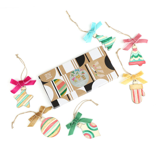 Christmas Glitter Decorations Craft Kit