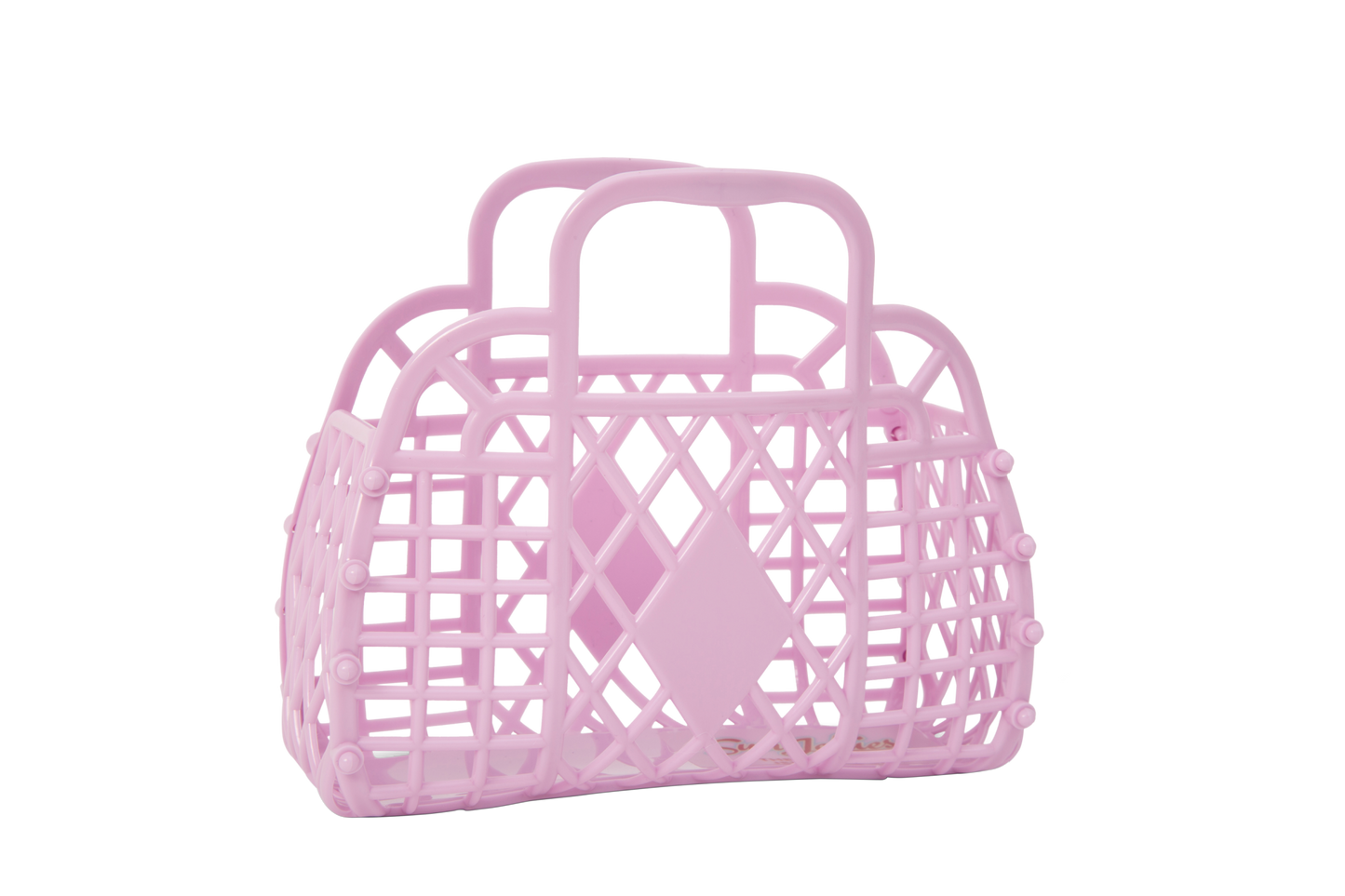 Retro Basket -  Mini - Jelly Shopping Bag