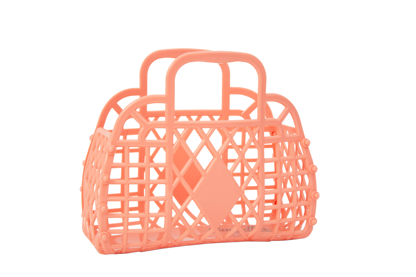 Retro Basket -  Mini - Jelly Shopping Bag